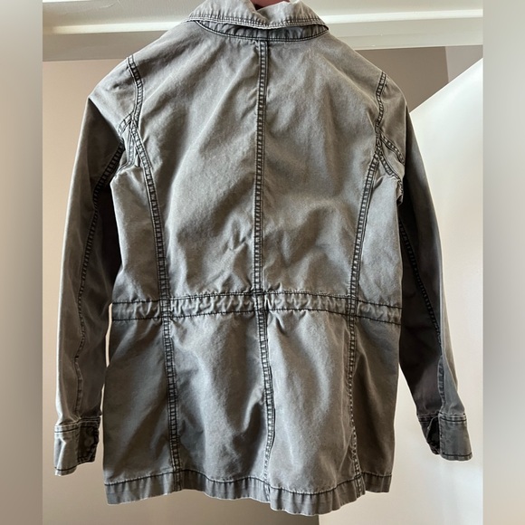 Madewell Fleet Utility Jacket in Gray, Size Small - Picture 5 of 5